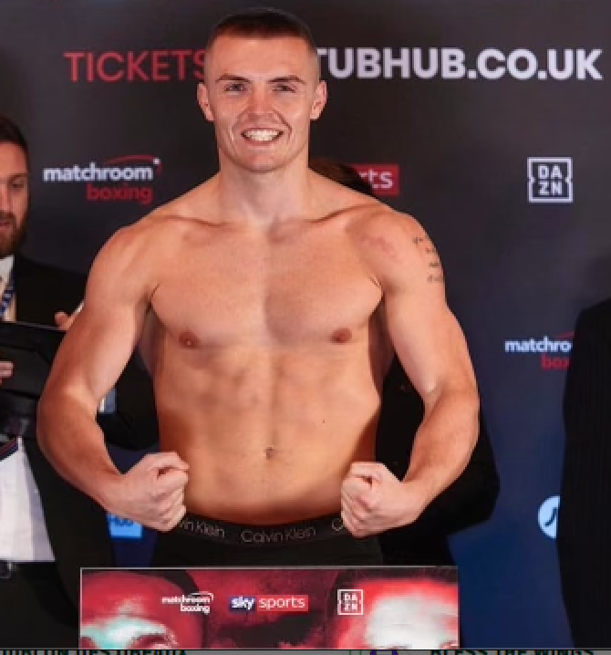 Boxer weighing in after supplements